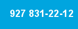 927 831-22-12 927 831-22-12